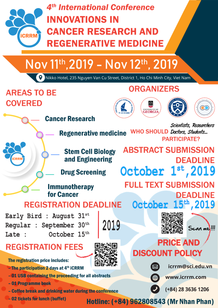 The abstract submission deadline is extended until October 1st, 2019